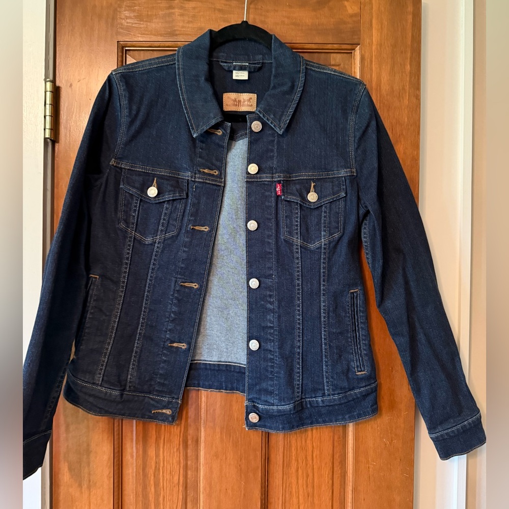 Levi Women’s Dark Blue Denim Jacket